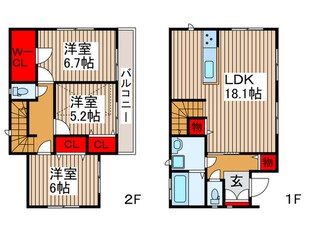 Ｋｏｌｅｔ野田の物件間取画像